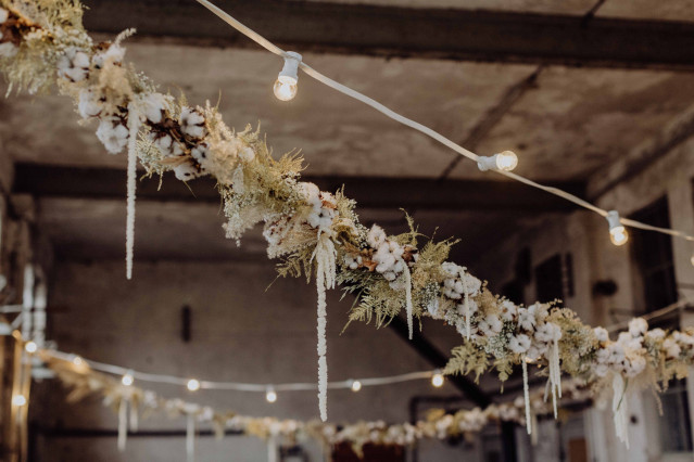 Lichterketten für die Hochzeit