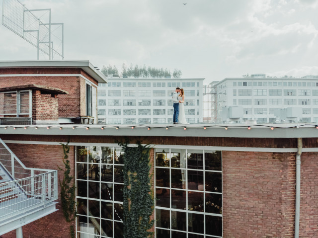 industriele trouwlocatie