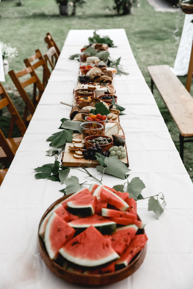 Hochzeitscatering - Shared dining und informelles Dinner zur Hochzeit