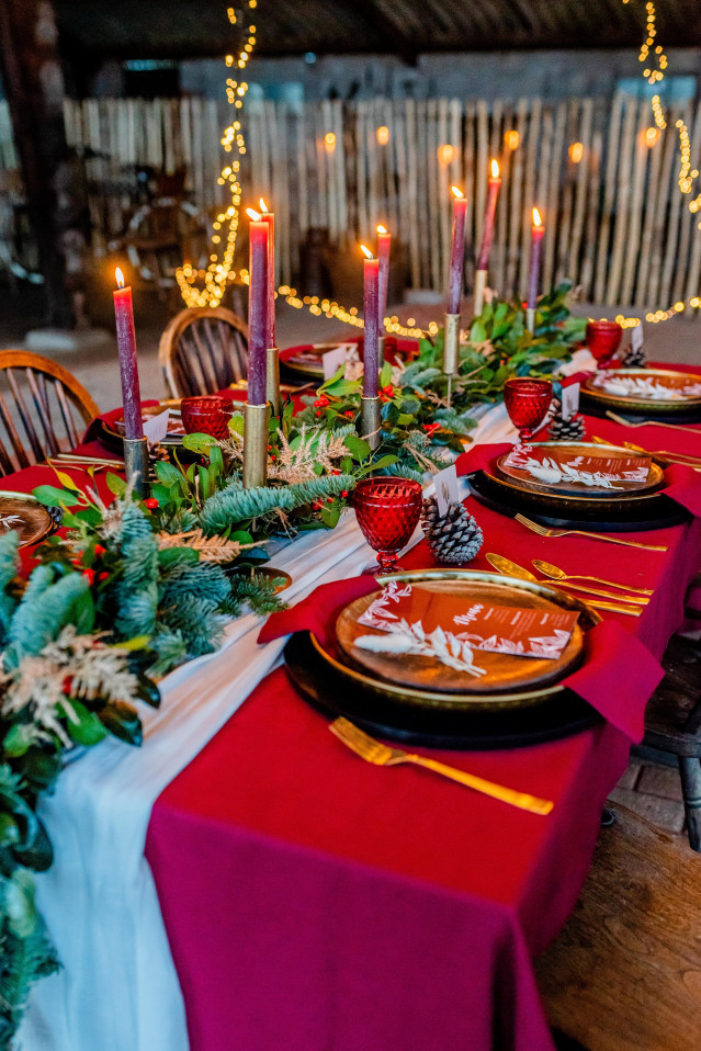 Kerstdiner op je bruiloft
