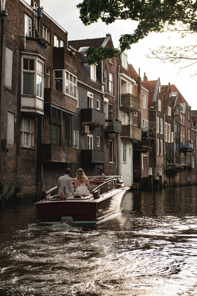 trouwen op een schip