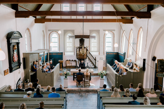 Trauung in der Kirche
