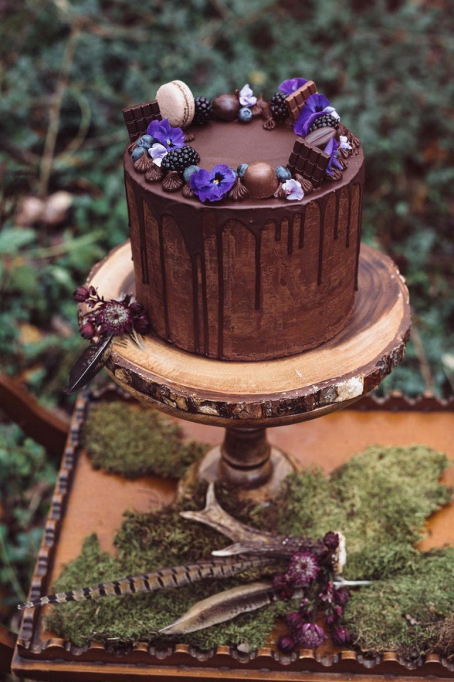 Hochzeitstorte Herbst