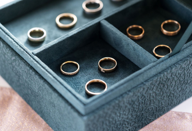 trouwringen, goud, ringen